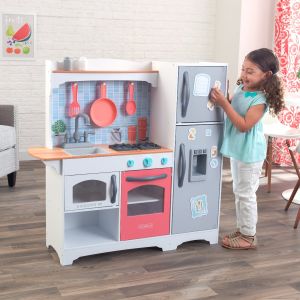 Mosaic Magnetic Play Kitchen with EZ Kraft Assembly™ - Coral