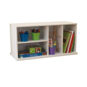 Storage Unit with Shelves - White