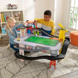 Freeway Frenzy Raceway Set and Table with EZ Kraft Assembly™