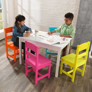 Highlighter Table & 4-Chair Set