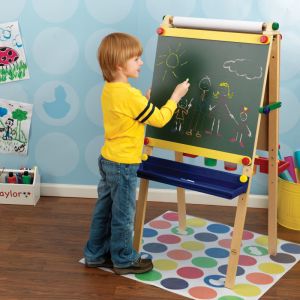 Artist Easel with Paper Roll- Primary