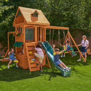 Ridgeview Deluxe Clubhouse Wooden Playset